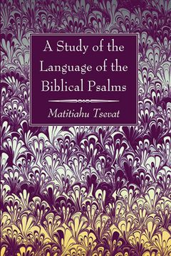 portada A Study of the Language of the Biblical Psalms (en Inglés)
