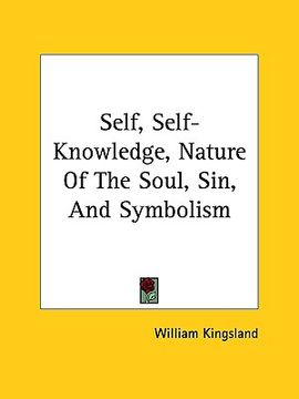 portada self, self-knowledge, nature of the soul, sin, and symbolism (en Inglés)