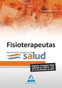 portada Fisioterapeutas Del Servicio Aragonés De Salud. Test Parte Específica.