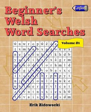 portada Beginner's Welsh Word Searches - Volume 1 (en Inglés)