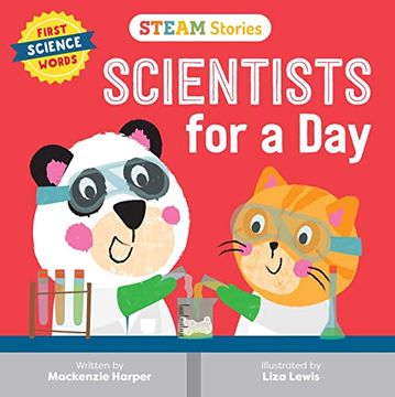 portada Steam Stories Scientists for a day (First Science Words): First Science Words (en Inglés)