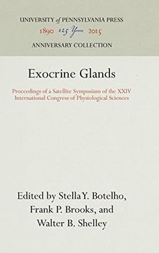 portada Exocrine Glands: Proceedings of a Satellite Symposium of the Xxiv International Congress of Physiological Sciences (in English)