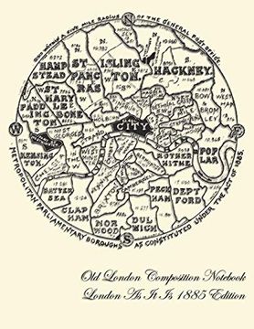 Old London Composition Notebook: London as it is 1885 Edition (en Inglés)
