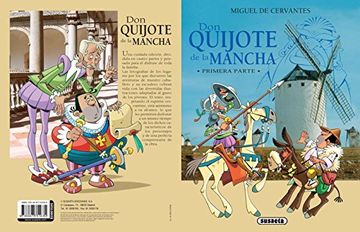portada Colección don Quijote de la Mancha (Versión Infantil) (1Era Parte)(Tapa Blanda)