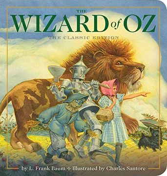 portada The Wizard of oz Oversized Padded Board Book: The Classic Edition (Oversized Padded Board Books) (en Inglés)