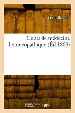 portada Cours de médecine homoeopathique (en Francés)