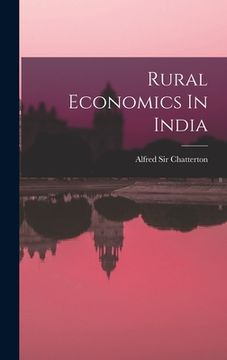 portada Rural Economics In India (en Inglés)