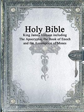 portada Holy Bible: King James Version With the Apocrypha, the Book of Enoch and the Assumption of Moses (en Inglés)