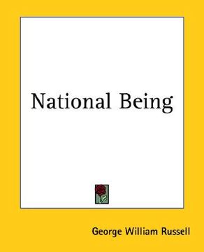 portada national being (en Inglés)
