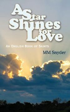 portada a star shines for love: an english book of saints (en Inglés)