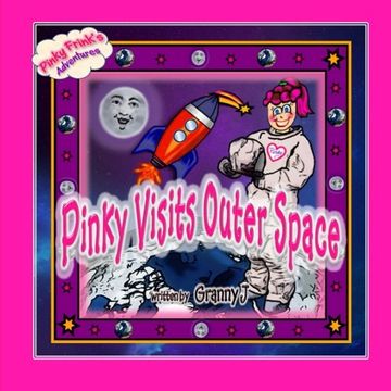 portada pinky visits outer space (en Inglés)