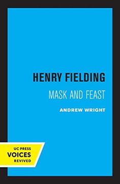 portada Henry Fielding: Mask and Feast (en Inglés)