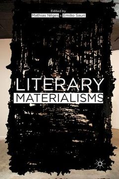 portada Literary Materialisms (en Inglés)