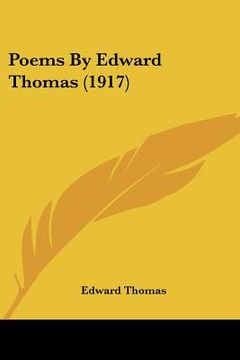 portada poems by edward thomas (1917) (in English)