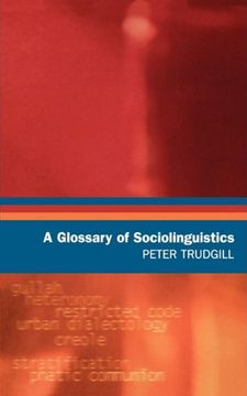portada A Glossary of Sociolinguistics (in English)