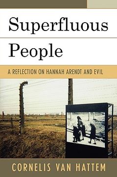 portada superfluous people: a reflection on hannah arendt and evil (en Inglés)