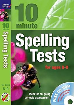 portada Ten Minute Spelling Tests for Ages 89