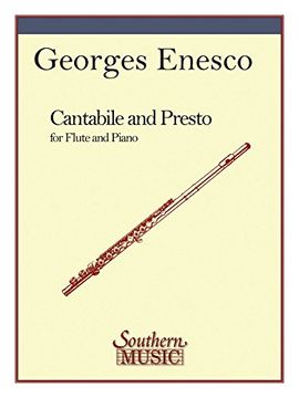 portada Cantabile and Presto: Flute (en Inglés)