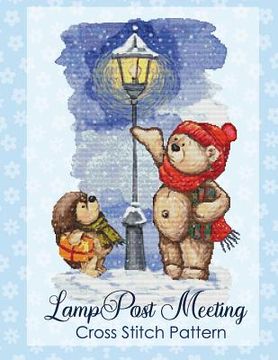 portada LampPost Meeting Cross Stitch Pattern