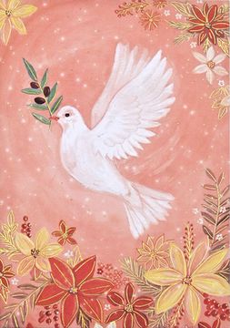 portada Wings of Peace Small Boxed Holiday Cards (en Inglés)