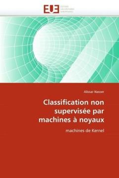 portada Classification Non Supervisee Par Machines a Noyaux