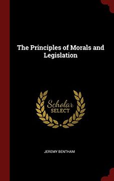 portada The Principles of Morals and Legislation