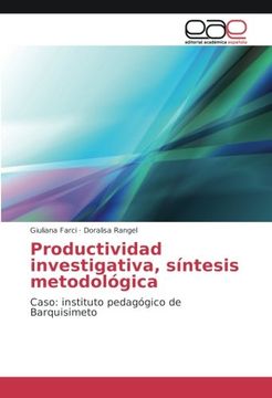 portada Productividad Investigativa, Síntesis Metodológica: Caso: Instituto Pedagógico de Barquisimeto