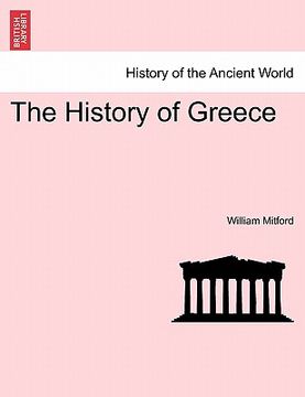 portada the history of greece vol. x third edition (en Inglés)