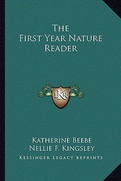 portada the first year nature reader (en Inglés)