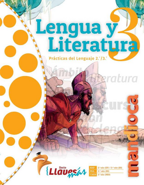 portada Lengua y Literatura 3 Estacion Mandioca Llaves mas [Practicas del Lenguaje 2/3]