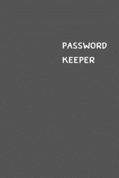 portada Password Keeper: Size (6 x 9 inches) - 100 Pages - Anchor Cover: Keep your usernames, passwords, social info, web addresses and securit