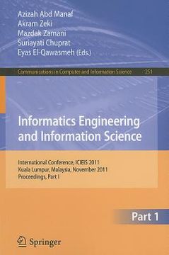 portada informatics engineering and information science (en Inglés)
