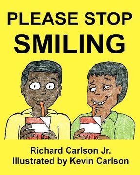 portada please stop smiling - story about schizophrenia and mental illness for children