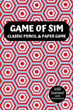 portada Game Of Sim: A Classic Strategy Game Hexagon Activity Book - For Kids and Adults - Novelty Themed Gifts - Travel Size (en Inglés)