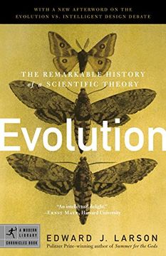 portada Evolution: The Remarkable History of a Scientific Theory (Modern Library Chronicles) (in English)