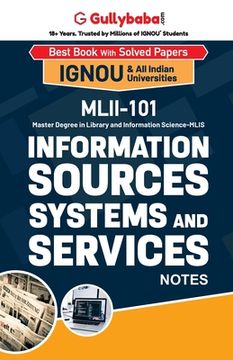 portada MLII-101 Information Sources, Systems and Services (en Inglés)