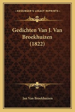portada Gedichten Van J. Van Broekhuizen (1822)