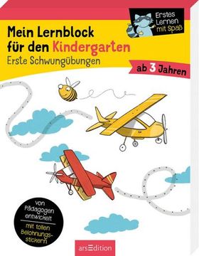 portada Mein Lernblock für den Kindergarten - Erste Schwungübungen (in German)