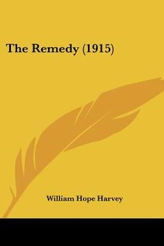 portada the remedy (1915)