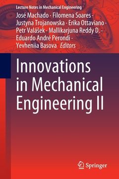portada Innovations in Mechanical Engineering II (en Inglés)