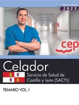 portada Celador. Servicio de Salud de Castilla y Leon (Sacyl). Temario Vol. I