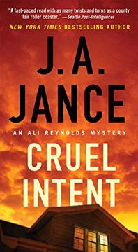 portada Cruel Intent (4) (Ali Reynolds Series) (in English)