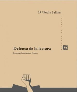 portada Defensa de la lectura (in Spanish)