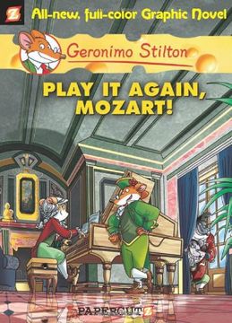 portada Geronimo Stilton Graphic Novels #8: Play it Again, Mozart! (en Inglés)