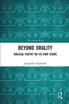 portada Beyond Orality (The Ancient Word) (in English)