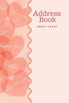 portada Address Book Sweet Heart: Address Book Lovely Sweet Heart 