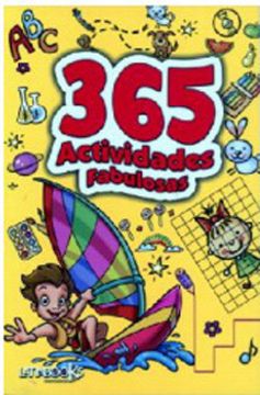 portada 365 Actividades Para Colorear Amarillo (in Spanish)