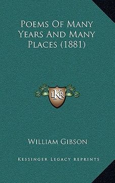 portada poems of many years and many places (1881) (in English)