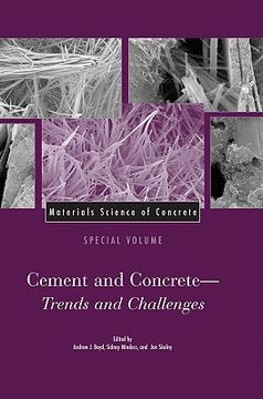 portada materials science of concrete: cement and concrete - trends and challenges, special volume