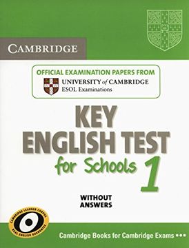portada Cambridge key English Test for Schools 1 Student's Book Without Answers: Official Examination Papers From University of Cambridge Esol Examinations (Ket Practice Tests) 